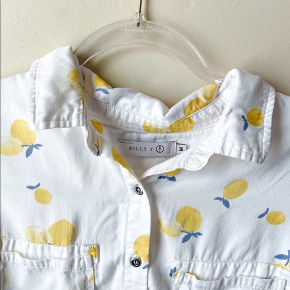 Billy T Chambray Lemon Shirt - Picture 3 of 9